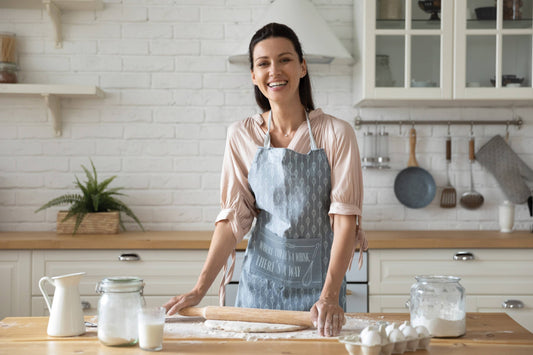 Krumb's Kitchen Farmhouse Collection Cotton Apron