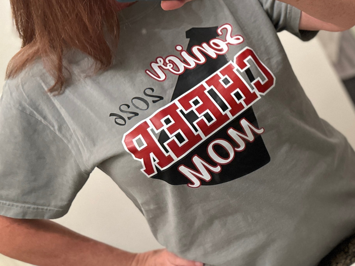Senior Cheer Mom Tshirt